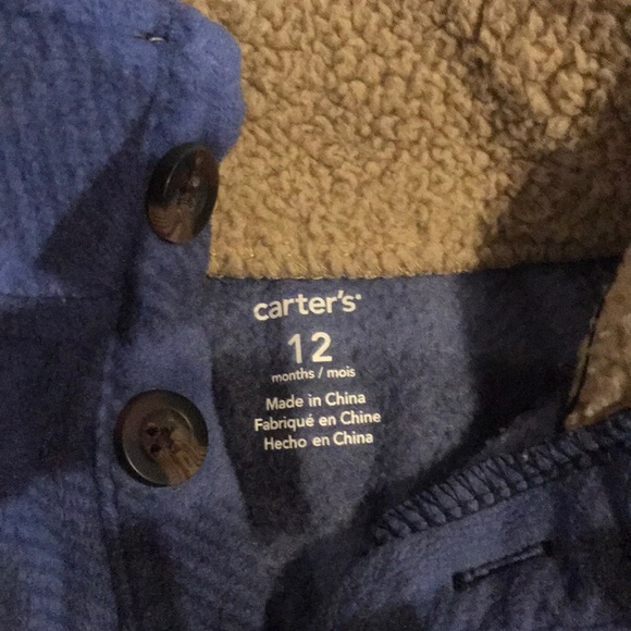 Carters 12 month winter fleeces. Gently used! - Picture 2 of 2